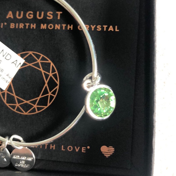 NWT Alex and Ani August Swarovski Bracelet - Picture 3 of 12